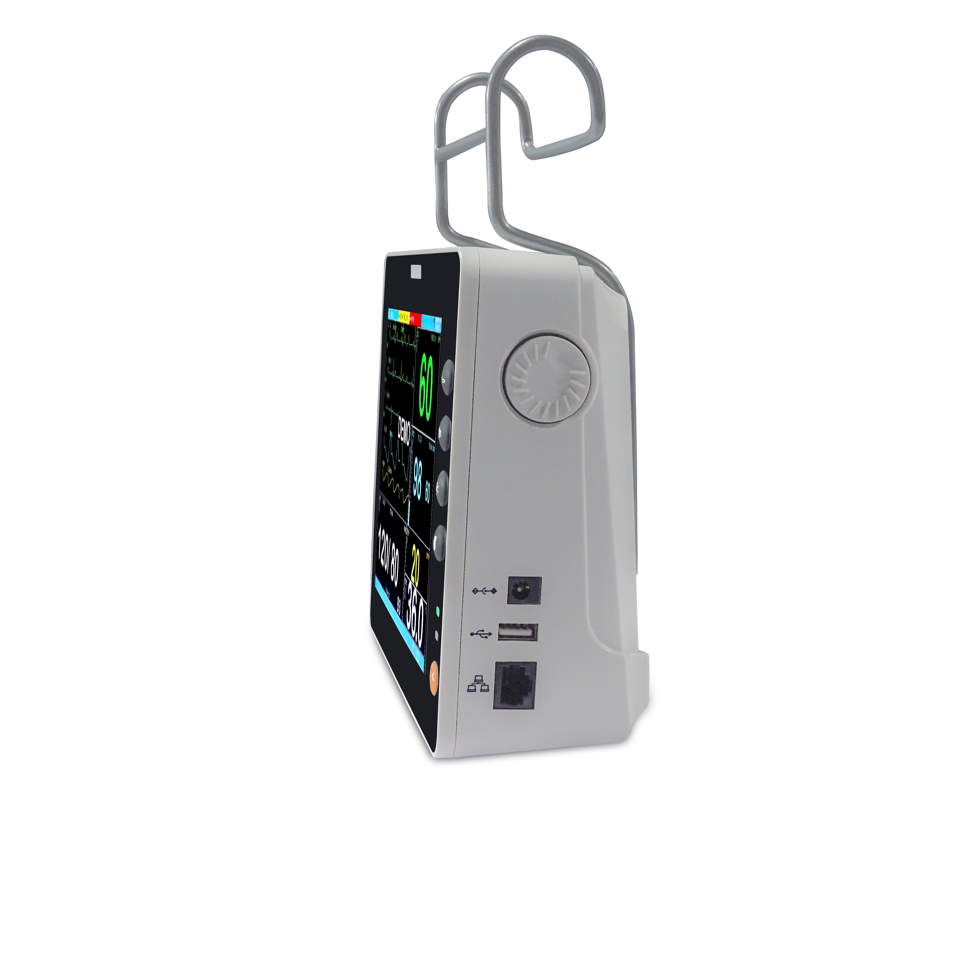 Moniteur de patient &agrave; 6 param&egrave;tres avec &eacute;cran LCD couleur de 8 pouces-4