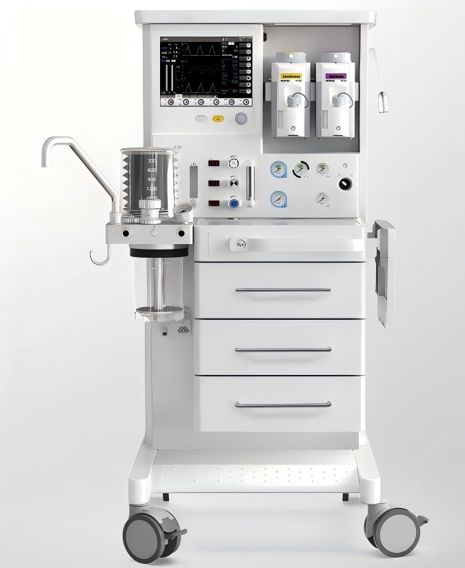 Machine d'anesth&eacute;sie haut de gamme avec configuration standard + double vaporisateurs-0