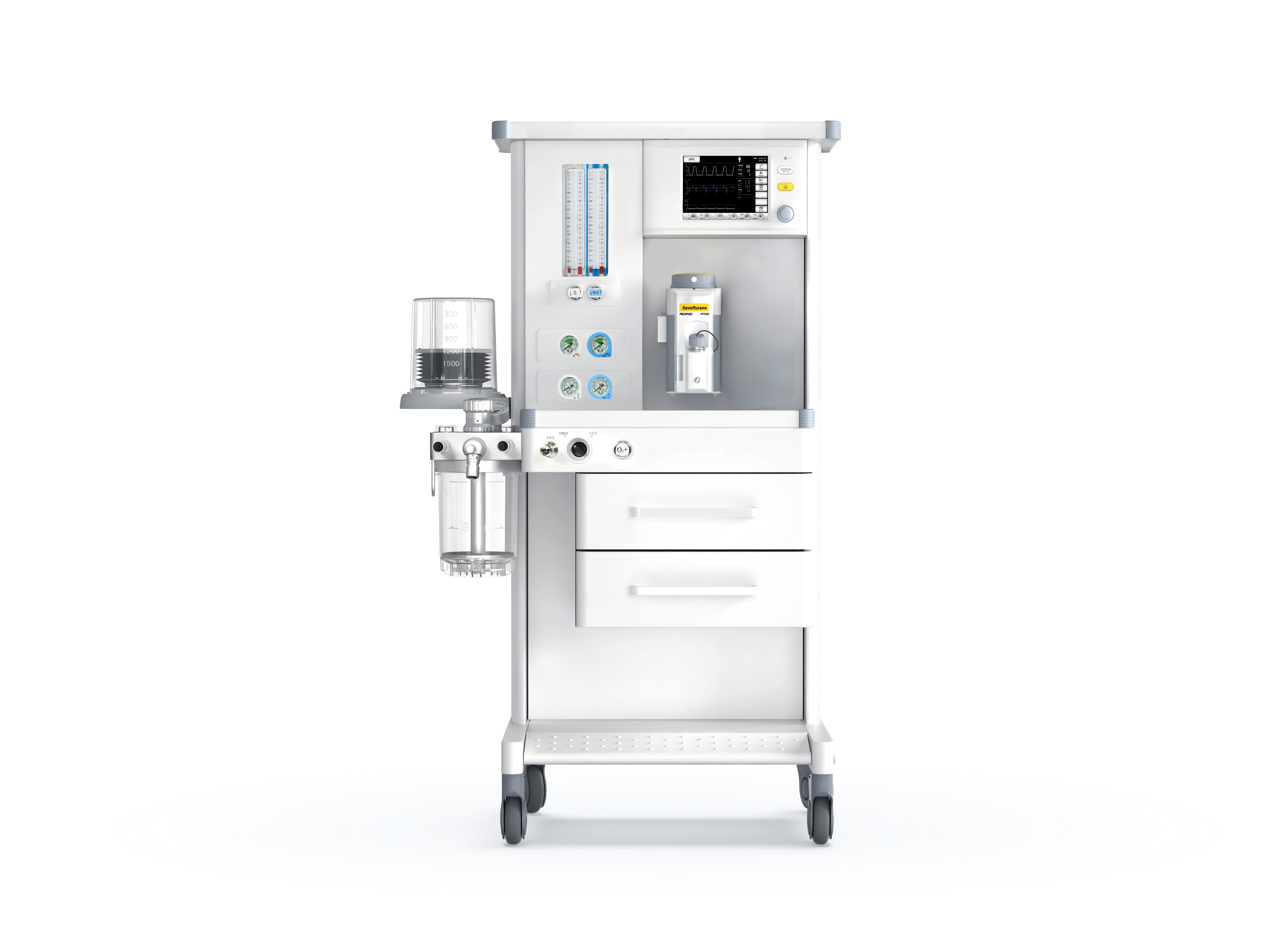 Anesthesia machine + single vaporizer-0
