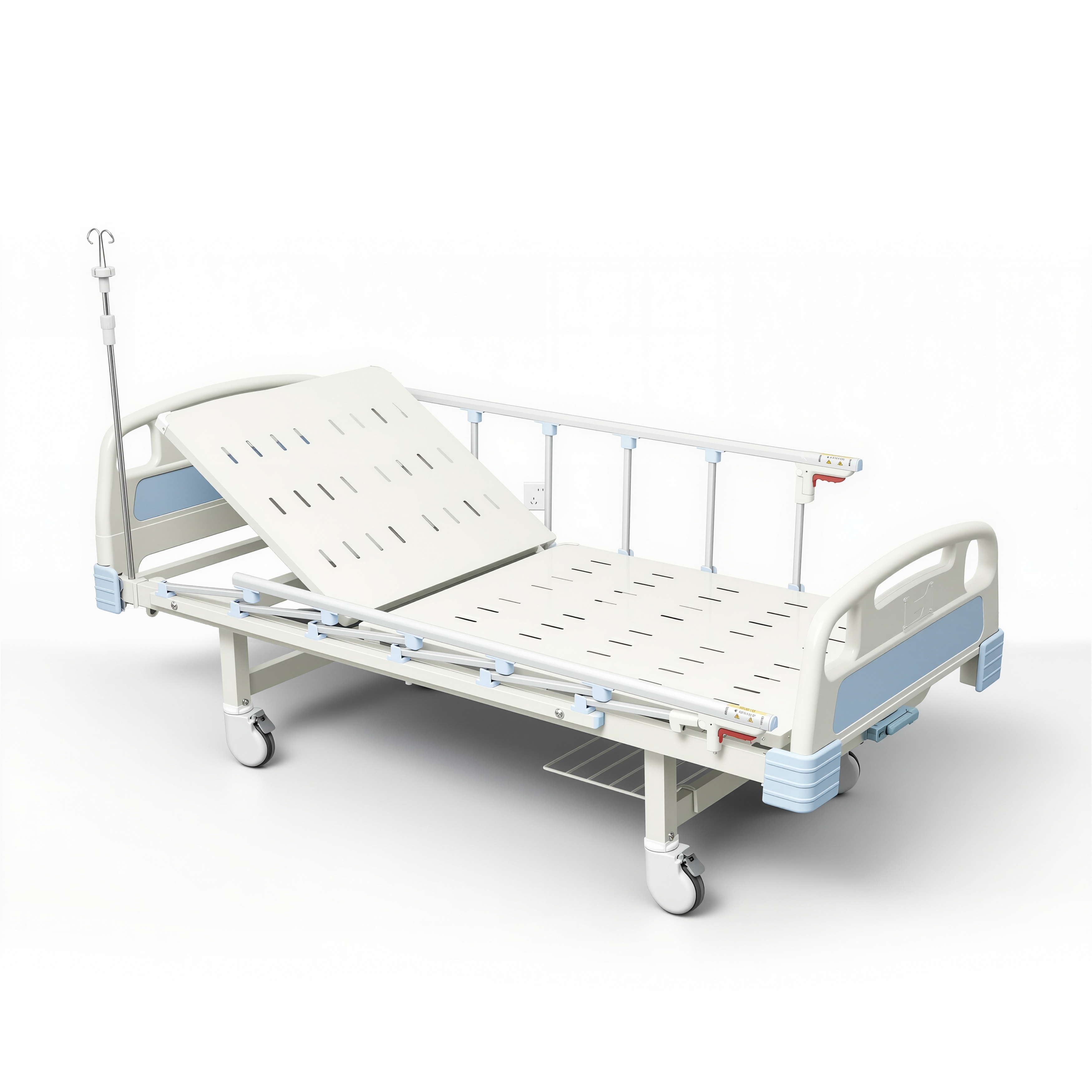 Manual Single-Crank Nursing Bed-4