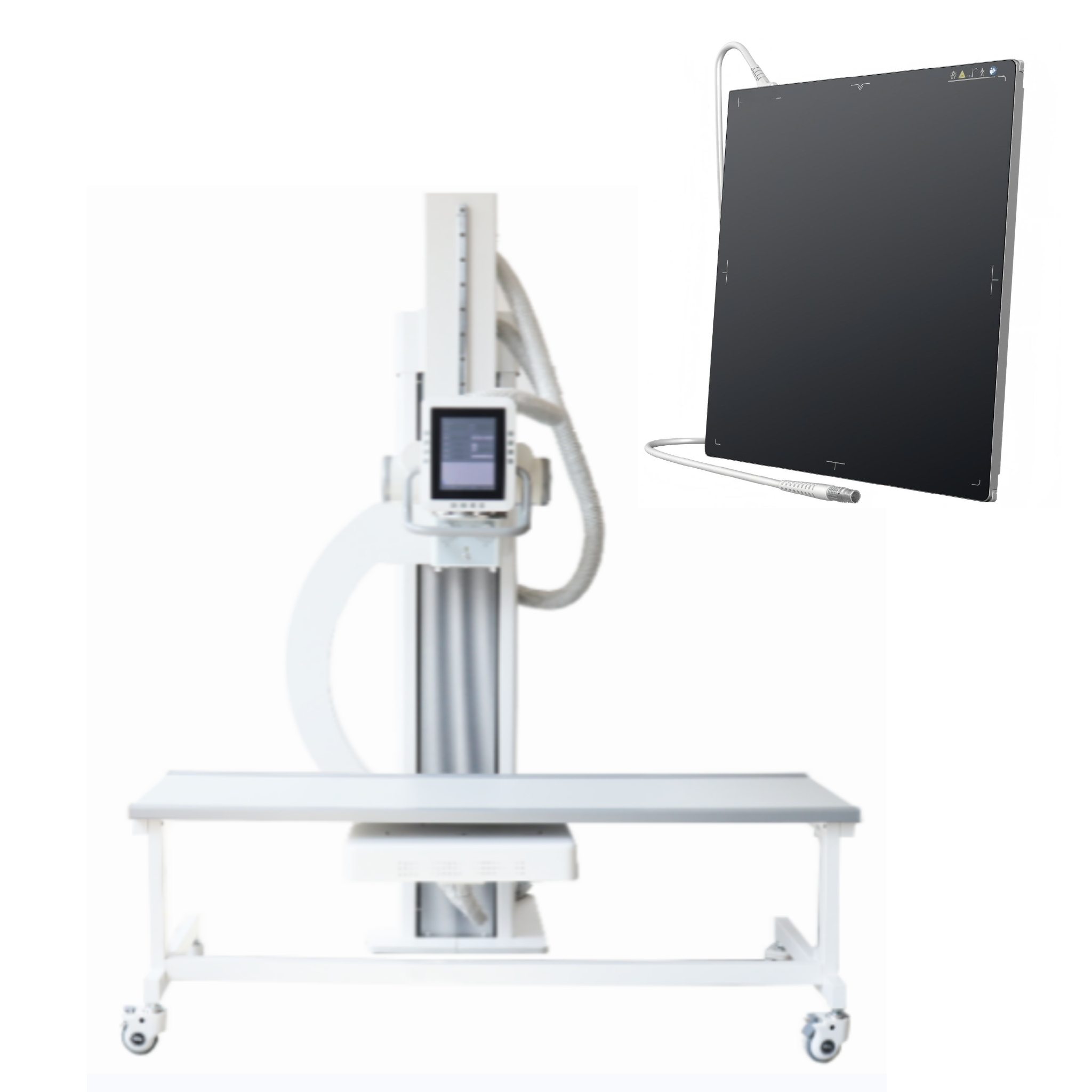 M&aacute;quina de rayos X DR de brazo U de 50 kW, 500 mA, 380 V-1