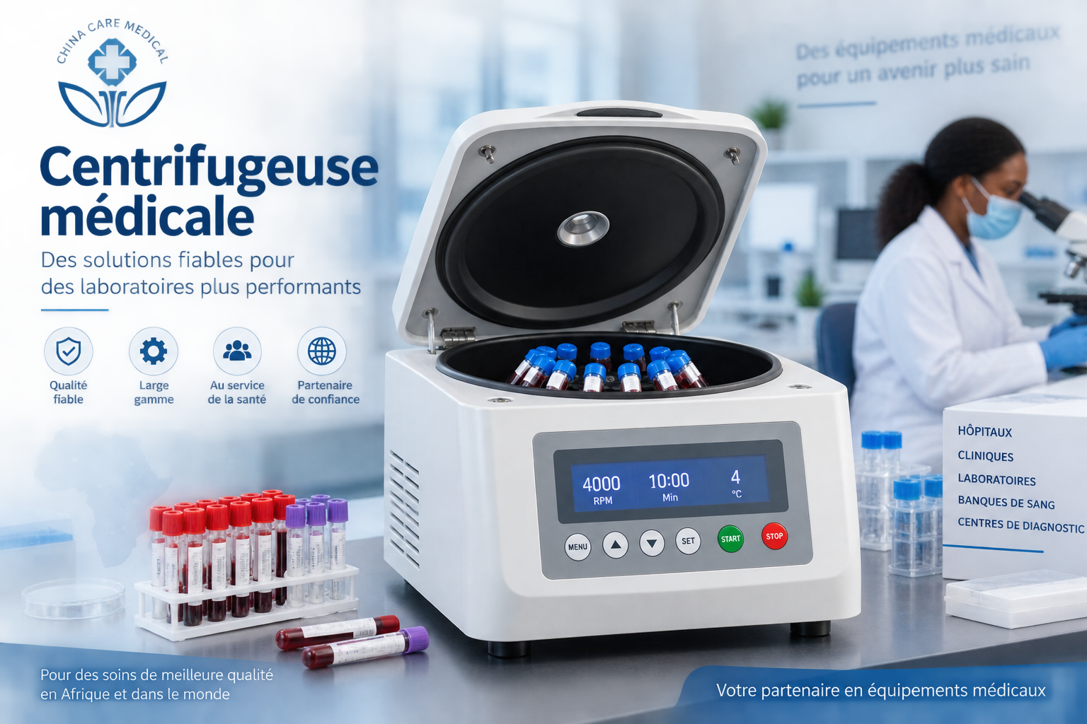 Medical centrifuge: a complete guide to choosing the right equipment