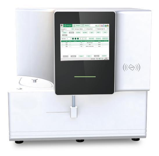 Analizador de prote&iacute;nas espec&iacute;ficas totalmente automatizado (sistema cerrado)-1