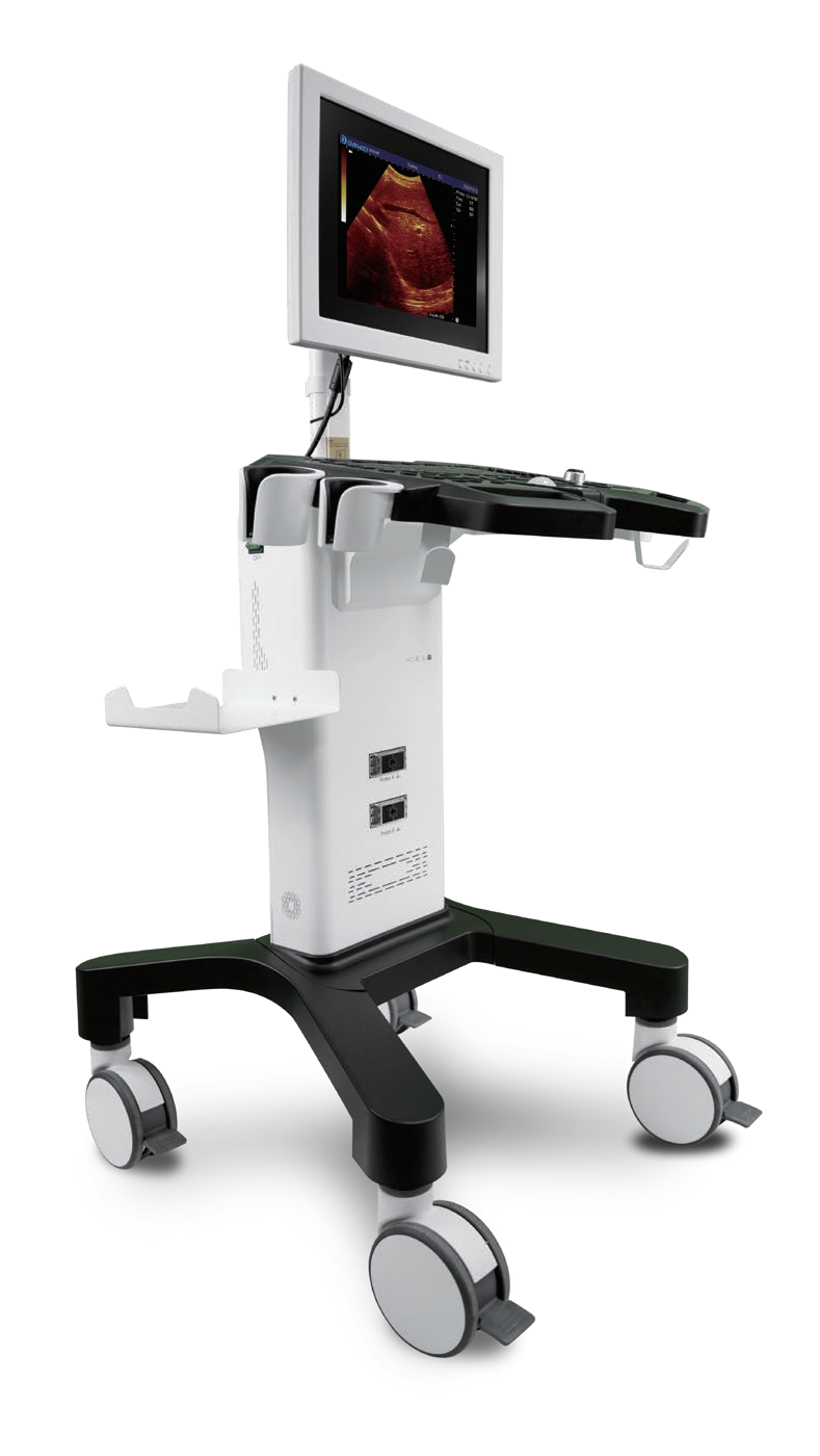 Entry-level trolley-style B/W ultrasound system-2
