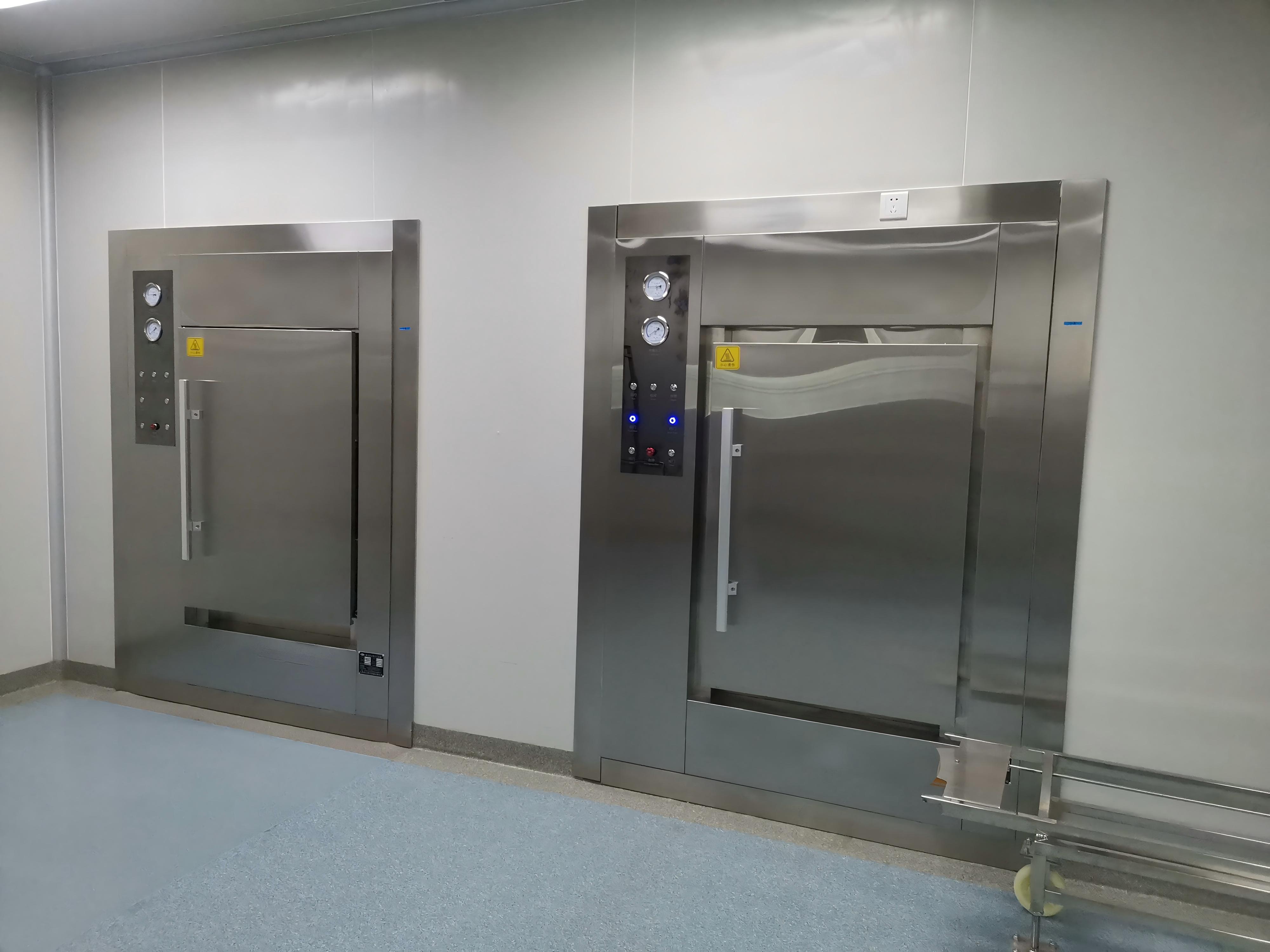 Double Door Fluctuation Vacuum Sterilizer with Sliding Door-1