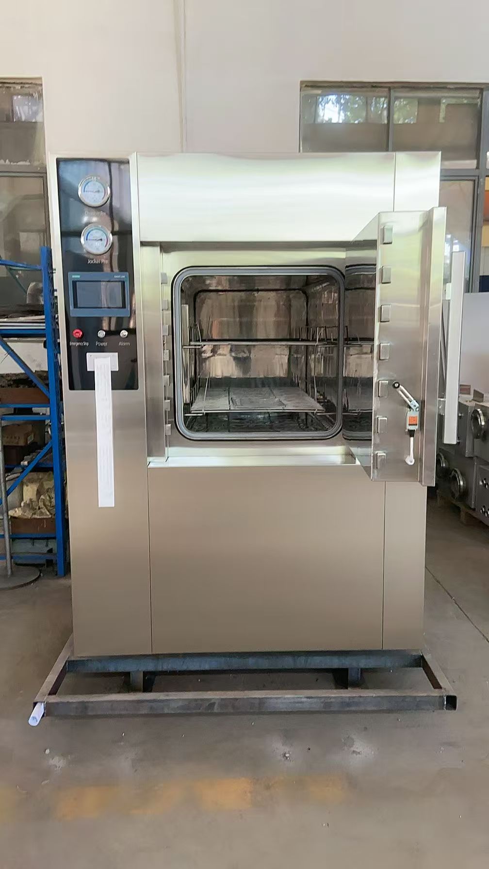 Double Door Fluctuation Vacuum Sterilizer with Sliding Door-5