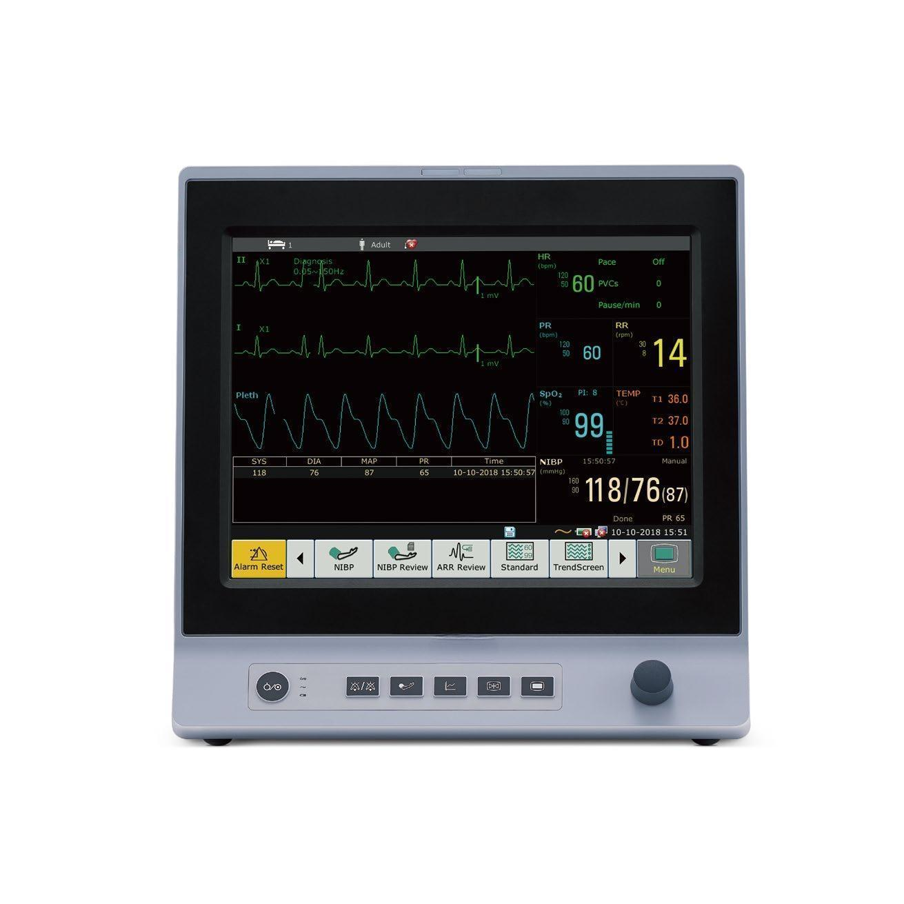 Monitor de paciente de 12 pulgadas&nbsp;CCL-DSX12