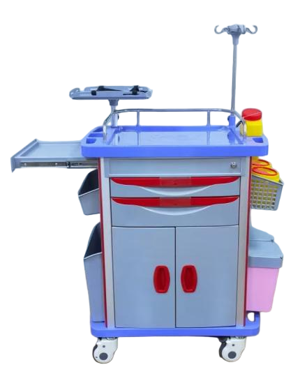 Medical trolley. Three small drawers + double doors&nbsp;C26072511
