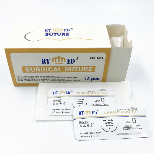 Agujas de Sutura con Suturas Adheridas &ndash; Catgut Cr&oacute;mico y Catgut Liso&nbsp;C260929016