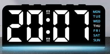 LED large screen mirror projection alarm clock&nbsp;CC24070801