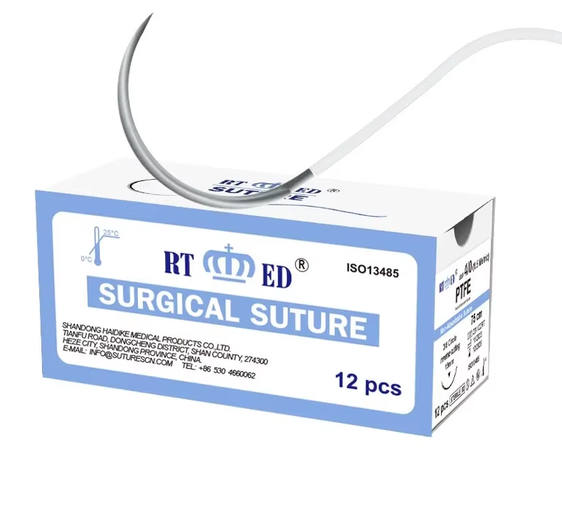Suture needle with attached suture &ndash; PTFE&nbsp;C260930007
