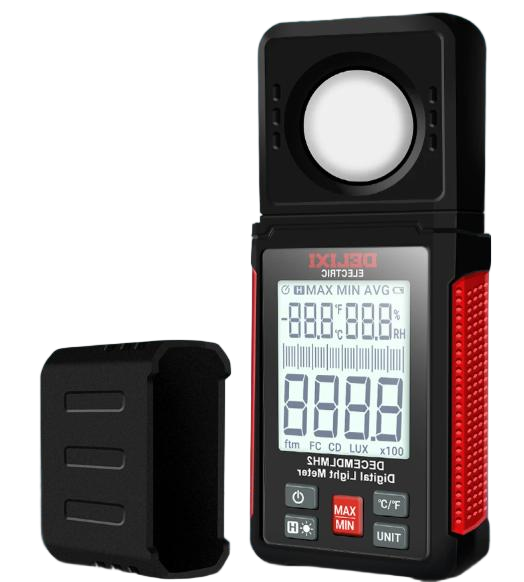 Illuminometer with Temperature and Humidity Measurement (2-in-1 Device)&nbsp;C26101008