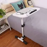 Mesa de cama m&oacute;vil y elevable