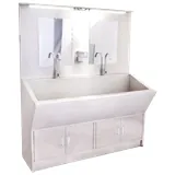 Lavabo manual de inducci&oacute;n de acero inoxidable 304#