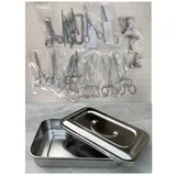 Kit de instrumentos de traqueostom&iacute;a, 31 piezas