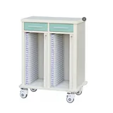 Carrito de expedientes m&eacute;dicos ABS
