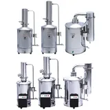 Destilador de agua el&eacute;ctrico de acero inoxidable para laboratorio 5L 10L 20L