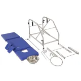 Manual gynecological examination table