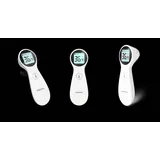 Term&oacute;metro infrarrojo m&eacute;dico con LED, mide temperatura corporal y de s&oacute;lidos, cambio entre &deg;C y &deg;F