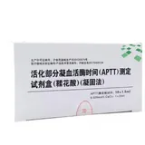 Ensayo de tiempo parcial de tromboplastina activada (APTT), 10 &times; 1,5 mL, m&eacute;todo de coagulaci&oacute;n
