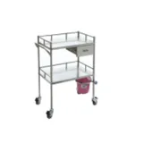 Stainless Steel Single-Drawer Treatment Cart
