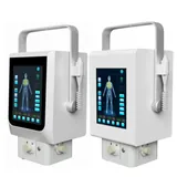 M&aacute;quina de rayos X de almacenamiento de energ&iacute;a port&aacute;til de 8 kW, 160 mA, 110/220 V (control de pantalla LCD de 10,4 pulgadas) con bater&iacute;a