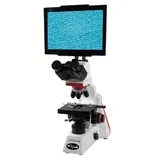 Microscopio trinocular con pantalla t&aacute;ctil (Nivel de investigaci&oacute;n cient&iacute;fica)