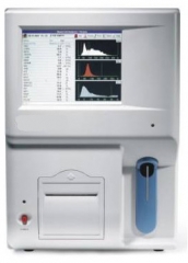 Two channels 60 samples 3-part hematology cell counter