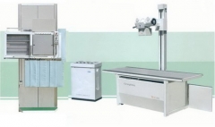 200mA double beds and double tubes fluoroscopy and radiography xray machine