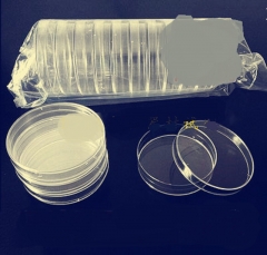Disposable sterilized bacterial cells plastic petri dish